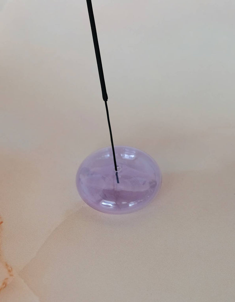 Botanica Glass Bubble Incense Holder