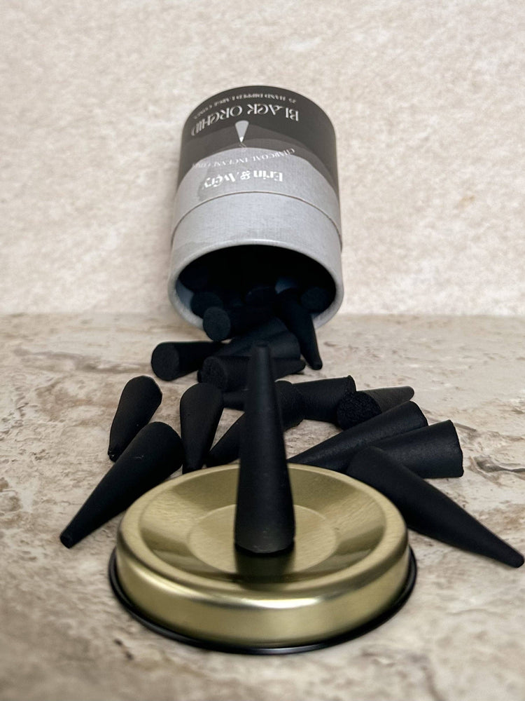 Black Orchid Incense Cones