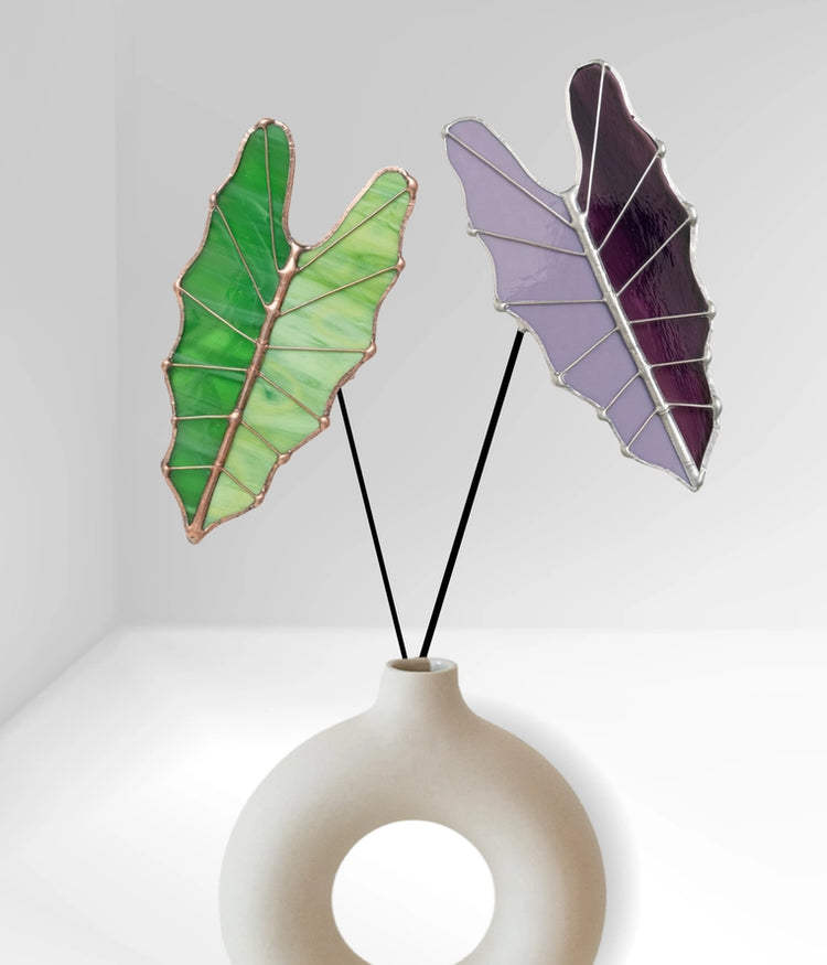 Samara Stained Glass Flowers