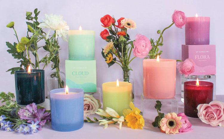 Cloud 9 oz. Hue Candle (Violet Blossoms)
