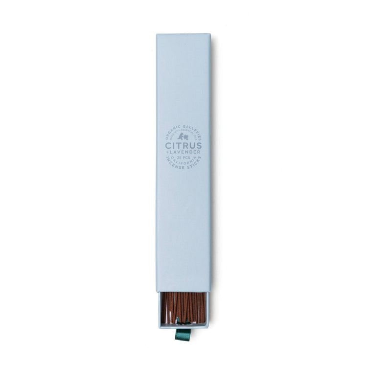 Citrus + Lavender Aromatherapy Incense Sticks – 25 Pcs Boxed