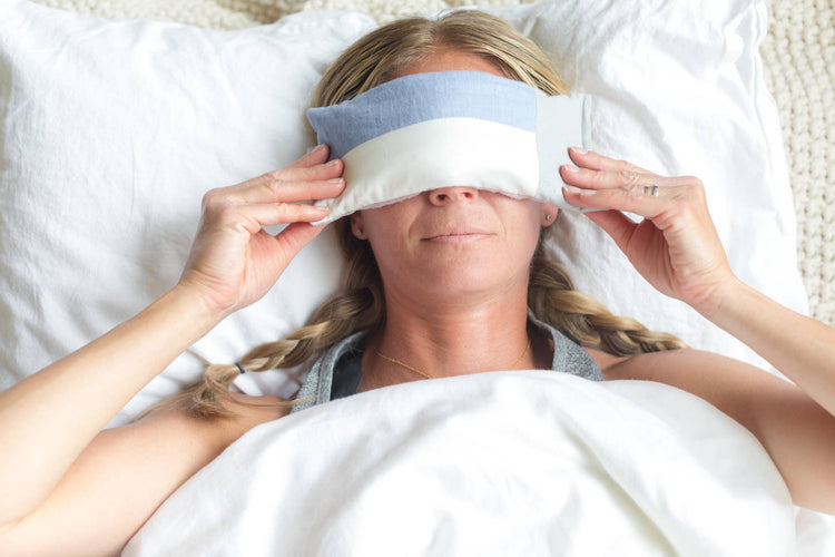 Aromatherapy Weighted Eye Pillow- Eucalyptus & Lavender