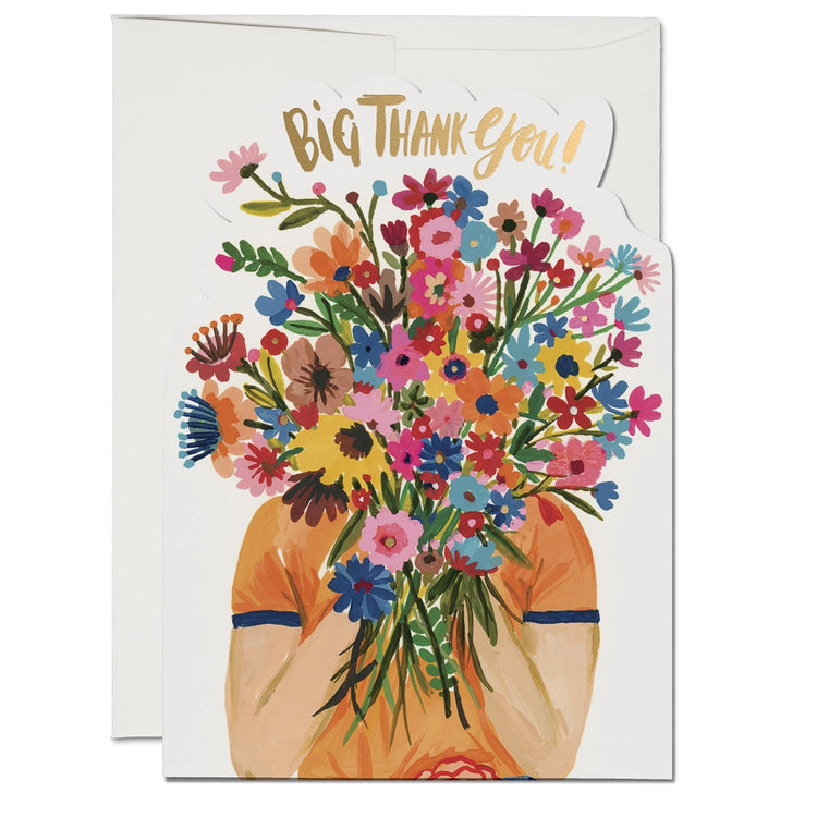 Big Thank You! Card - Red Cap Cards