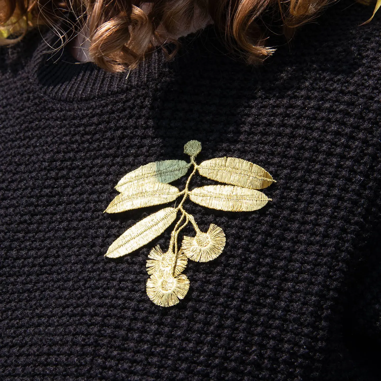 Botanopia Embroidered Brooch