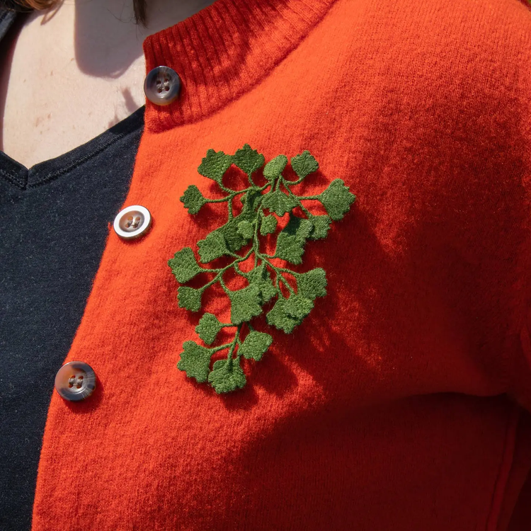 Botanopia Embroidered Brooch