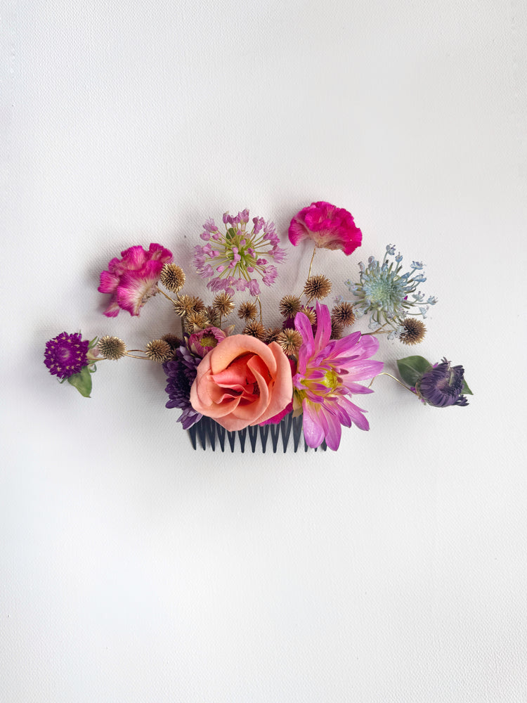 Flower Hair Comb