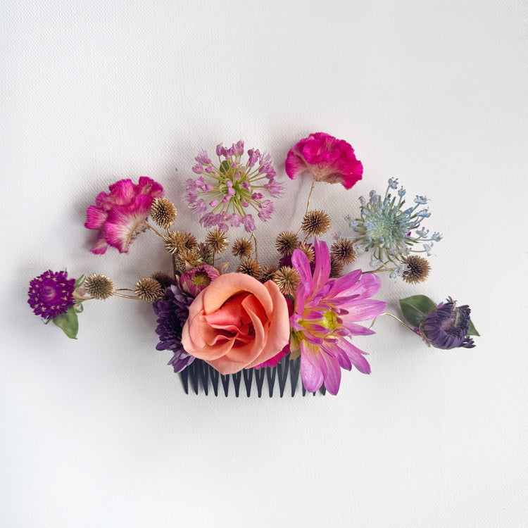 Flower Hair Comb