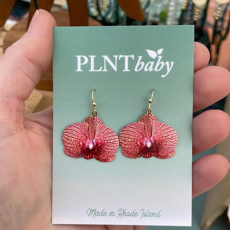 Orchid Earrings