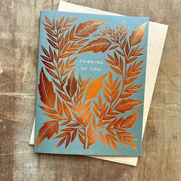 Katharine Watson Thinking of You Card - Blank Card