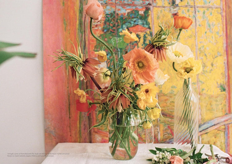 On Flowers Book