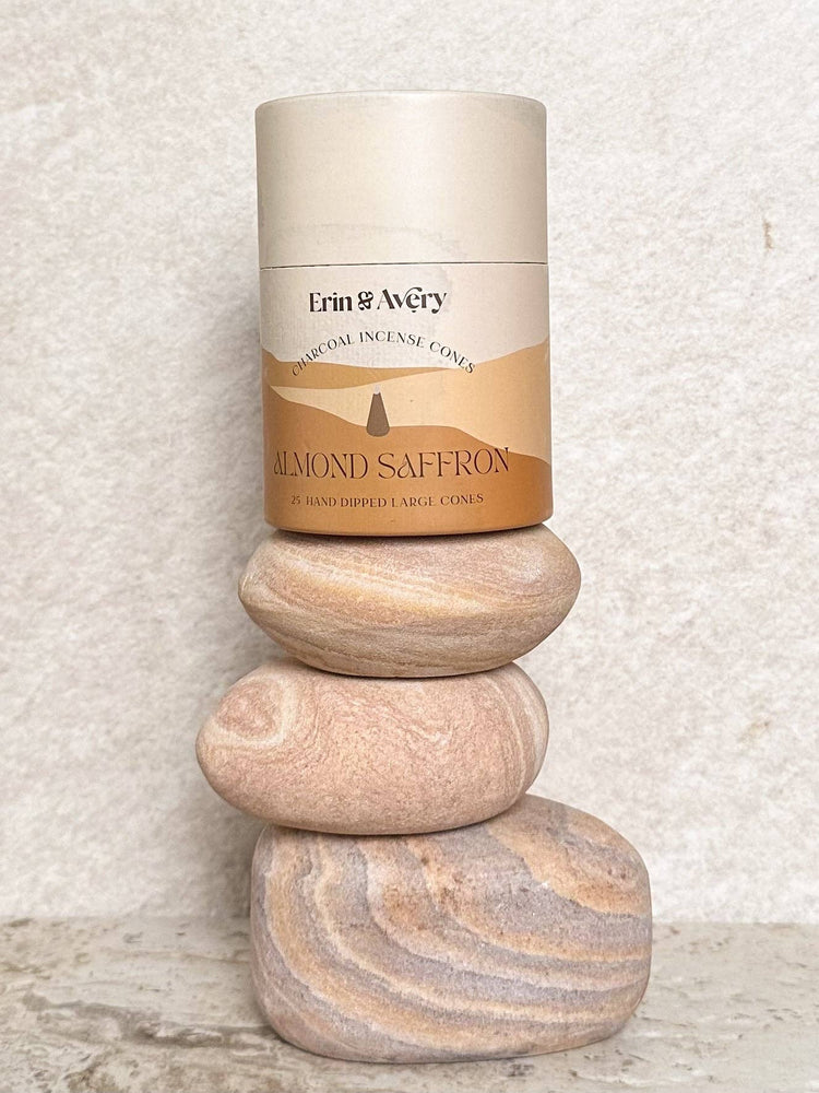 Almond Saffron Incense Cones