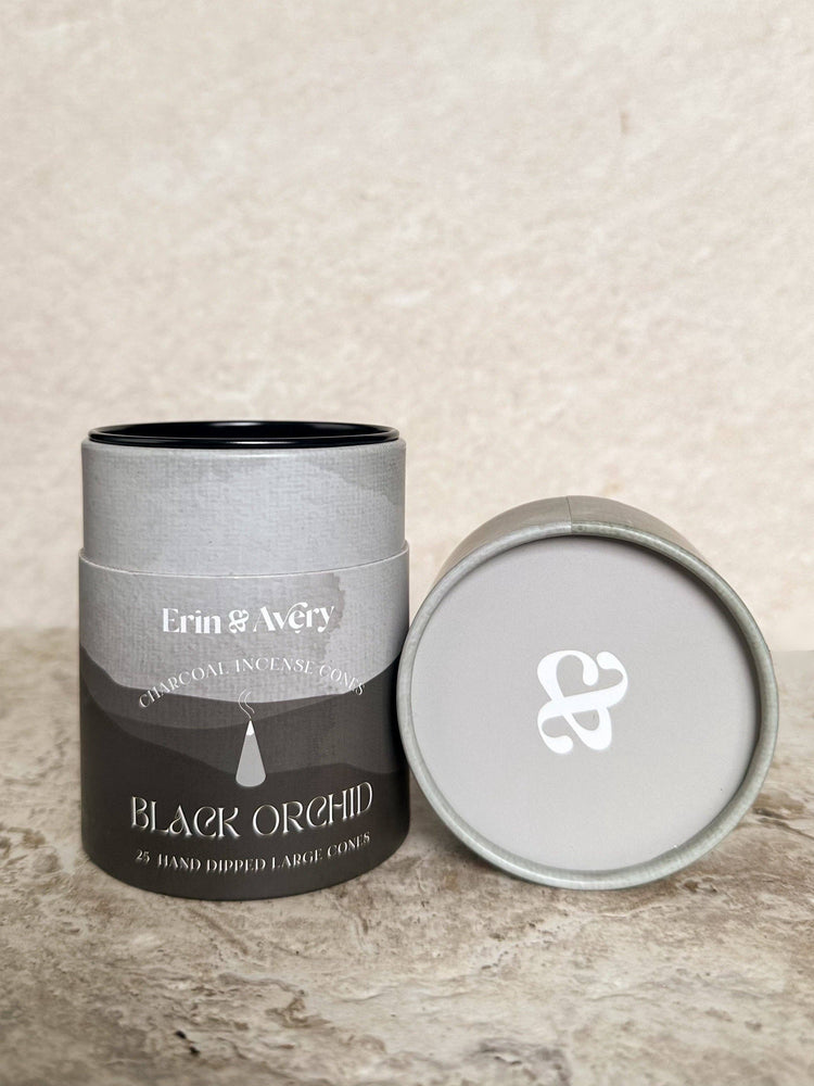 Black Orchid Incense Cones