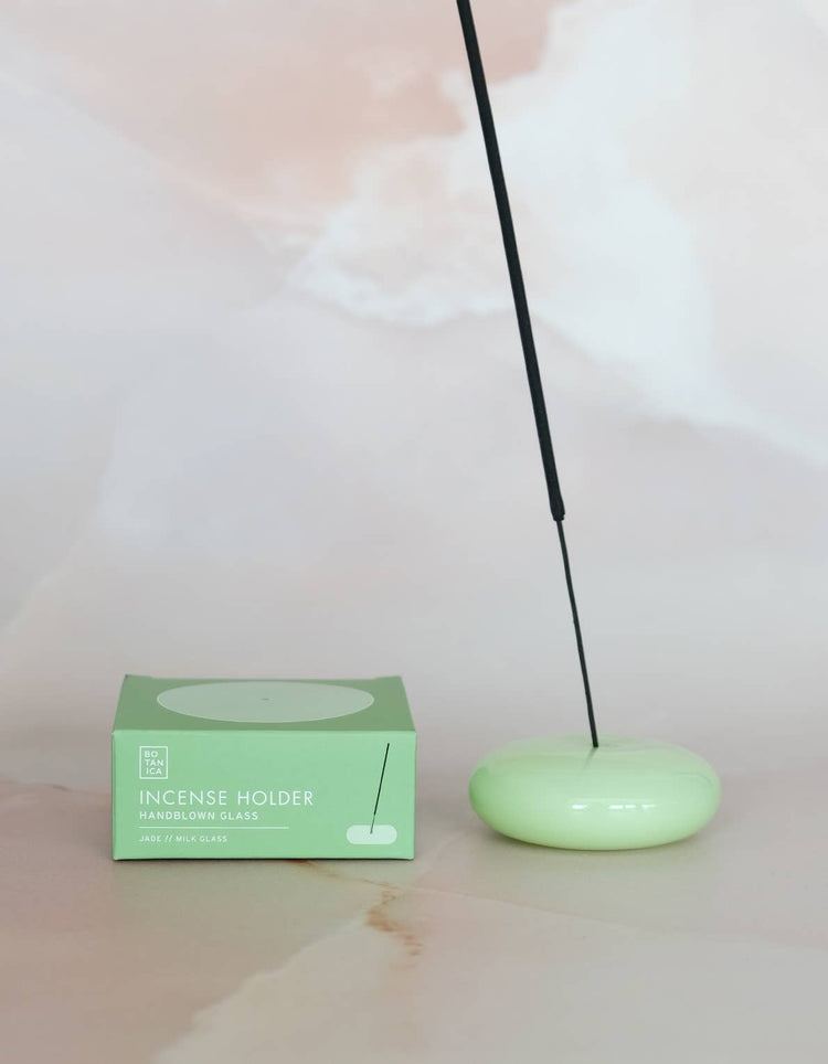 Botanica Glass Bubble Incense Holder