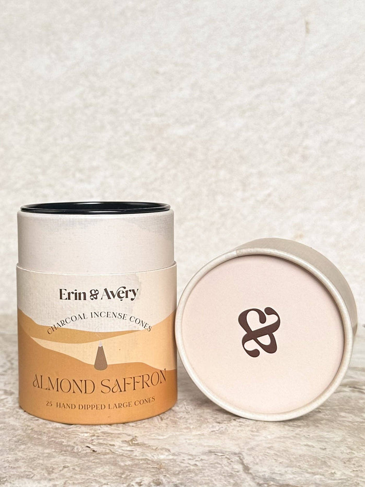 Almond Saffron Incense Cones