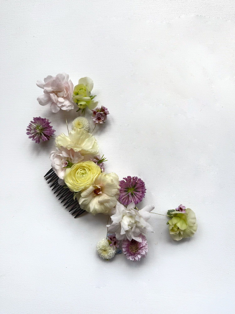 Flower Hair Comb