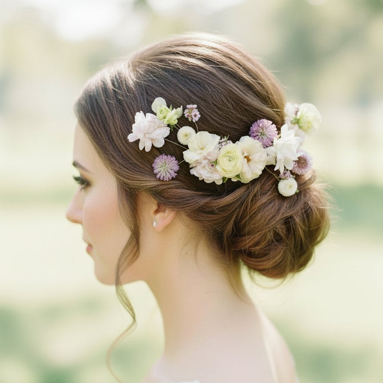 Flower Hair Comb