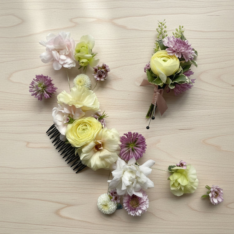 Flower Hair Comb