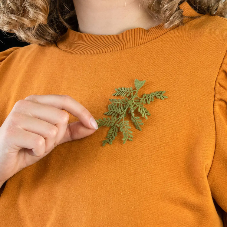 Botanopia Embroidered Brooch