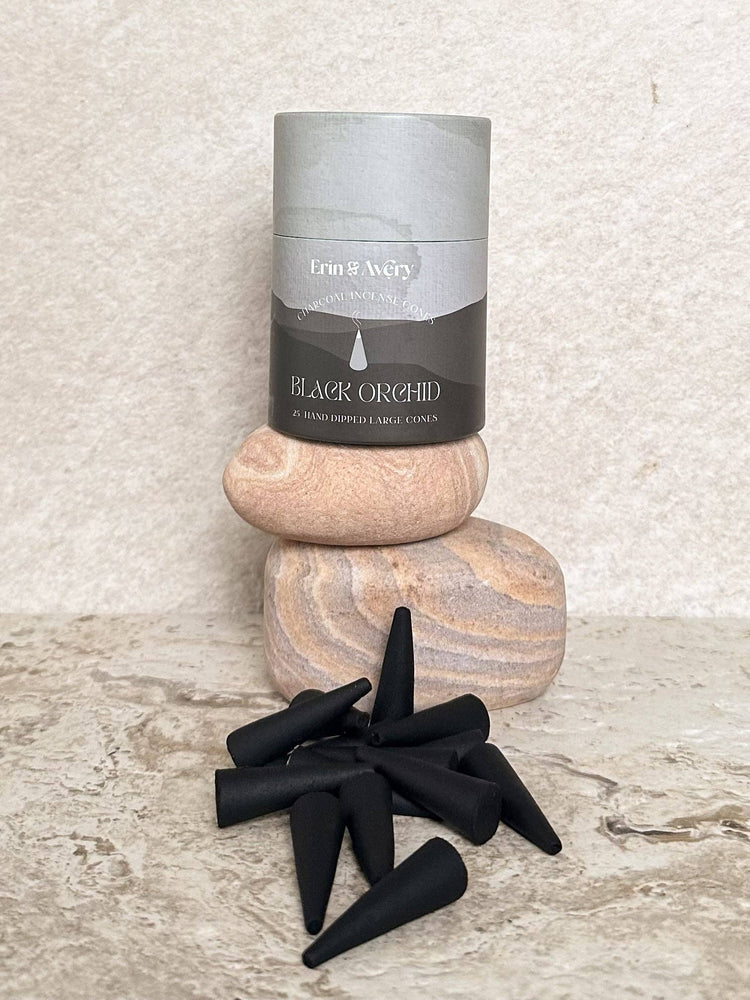 Black Orchid Incense Cones