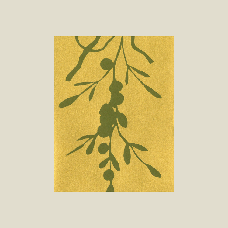 Kinaloon Mistletoe card