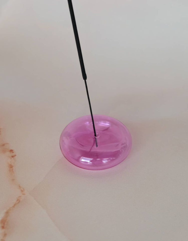 Botanica Glass Bubble Incense Holder