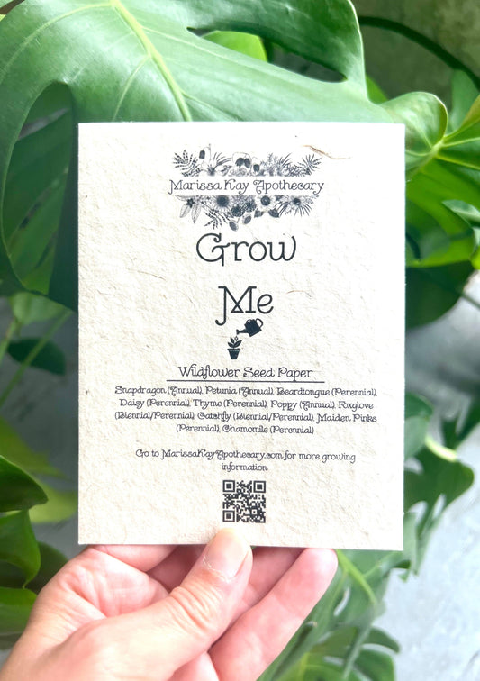Plantable Seed Card || Zero Waste || Supports Women MVW8