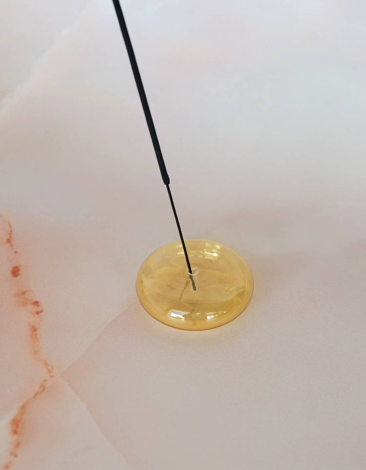 Botanica Glass Bubble Incense Holder
