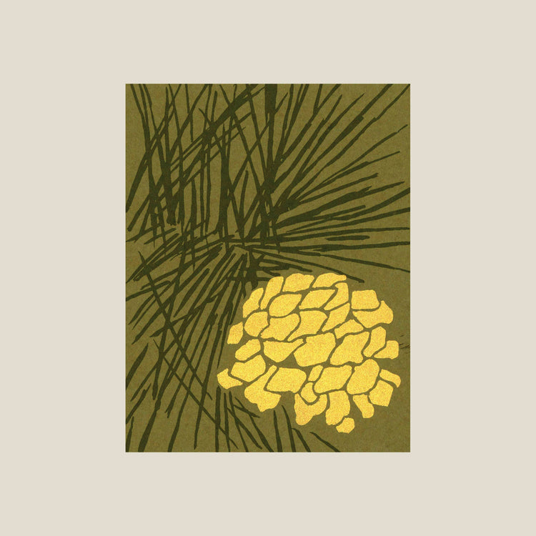 Kinaloon Pinecone card