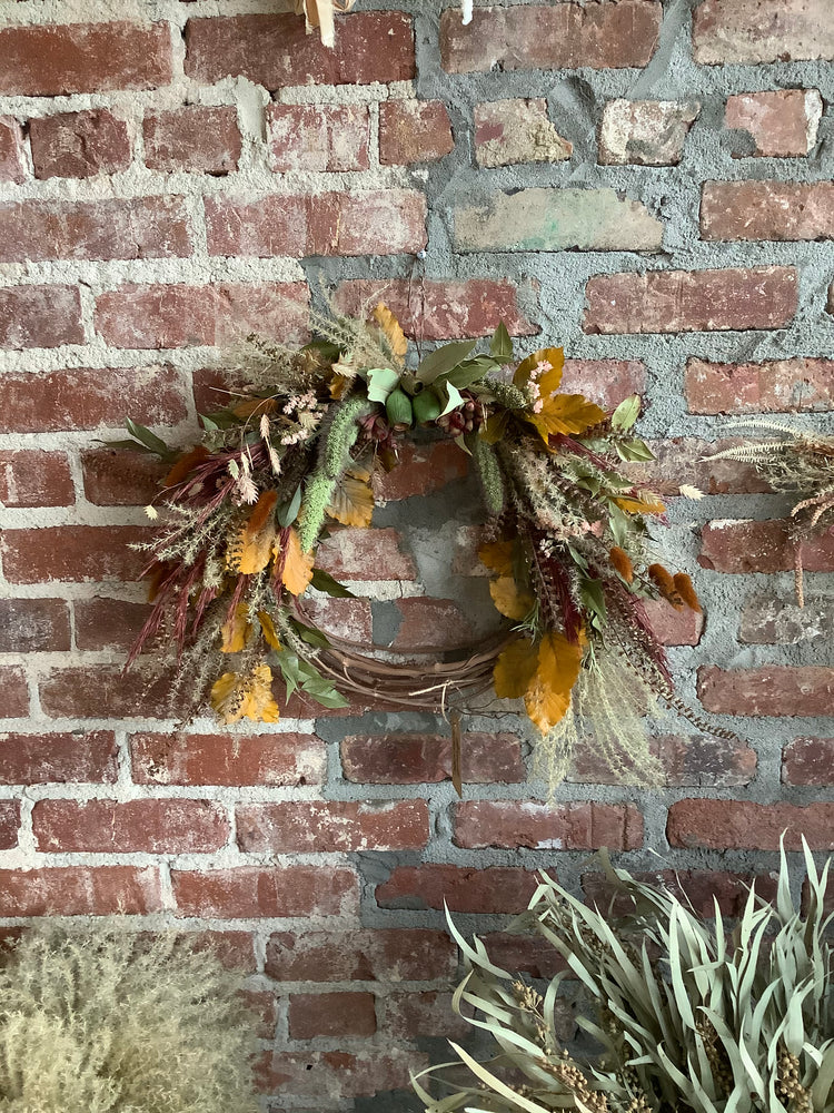 Custom Fresh Fall Wreath
