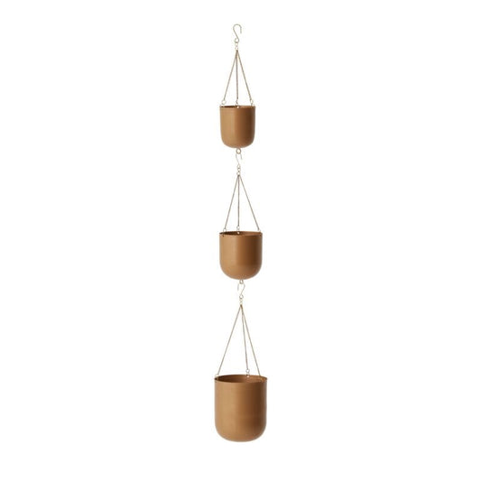 Ajax Gold Hanging Planter