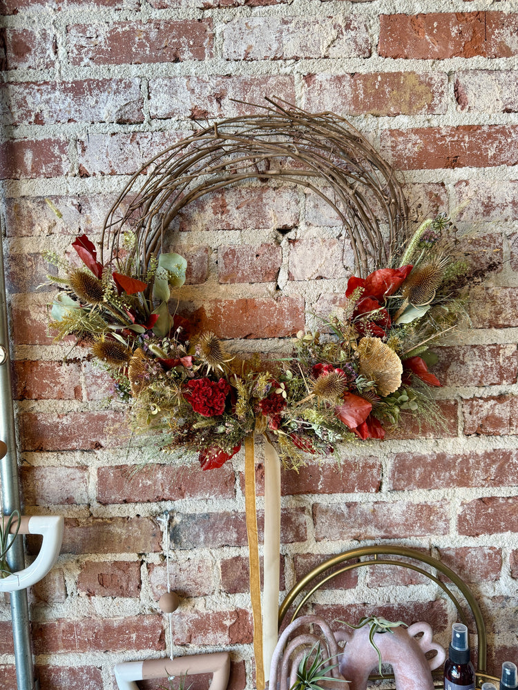 Custom Fresh Fall Wreath