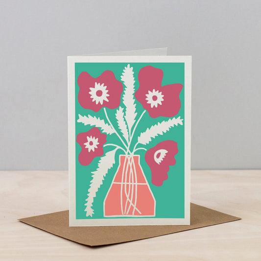 Blank Card - Blumen by Wald Green