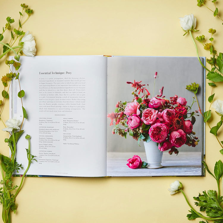 A Year In Flowers Book