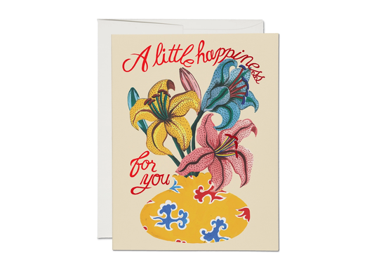 A Little Happiness for You Card - Lily Odette