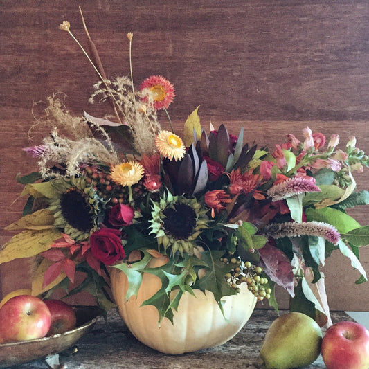 Sat October 4th - Weekend Pumpkin Centerpiece Workshop