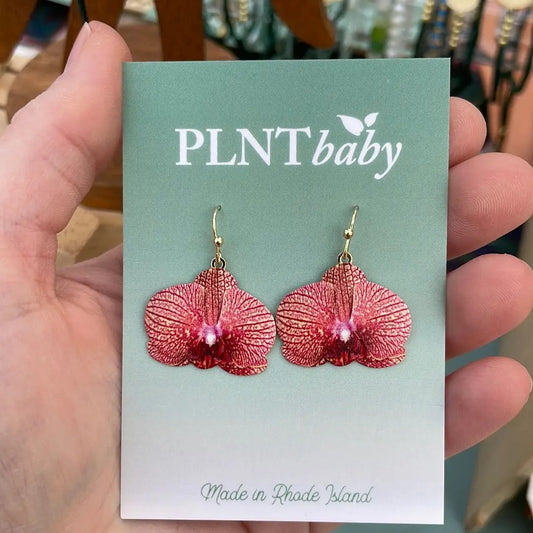 Orchid Earrings