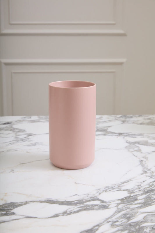 Kendall Vase Tall Pink