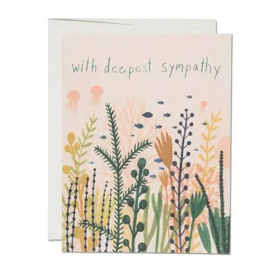 With Deepest Sympathy Card - Kate Pugsley