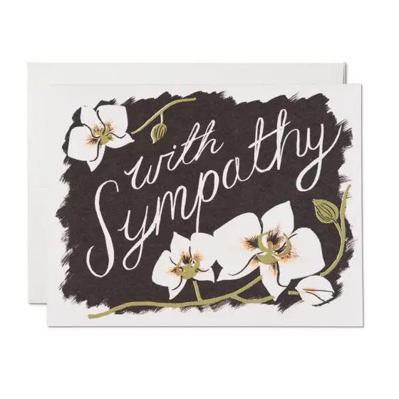 With Sympathy Card - Nicolas John Frith