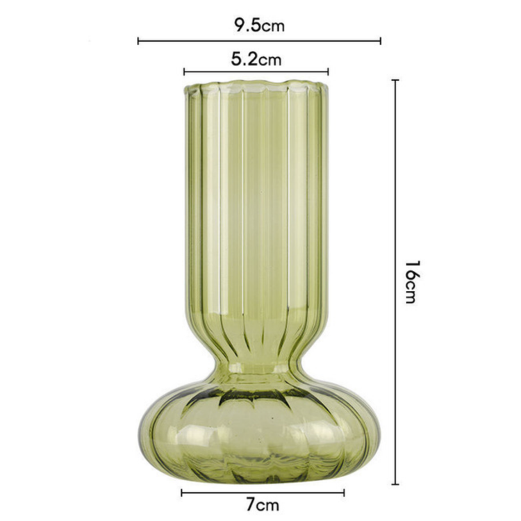 Lime Flower Vase