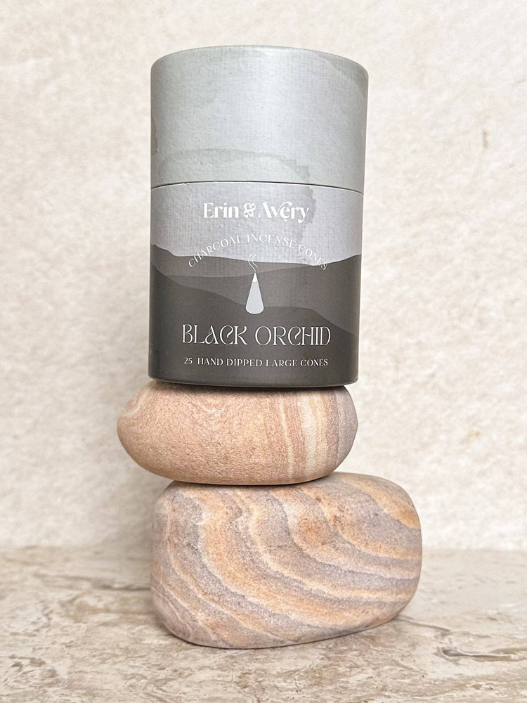 Black Orchid Incense Cones