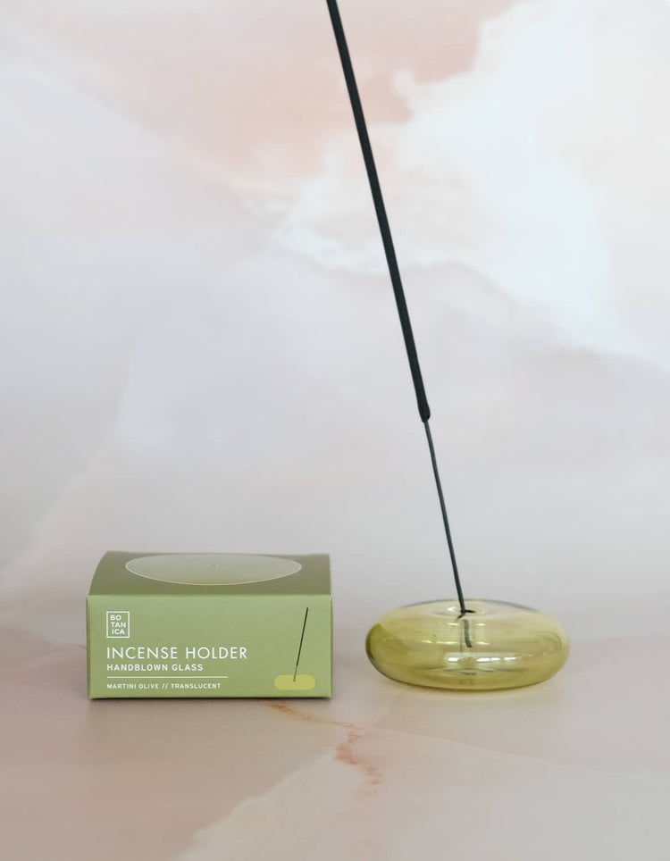 Botanica Glass Bubble Incense Holder