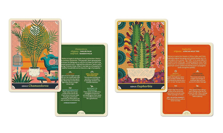 The Happy Houseplant - Care Cards